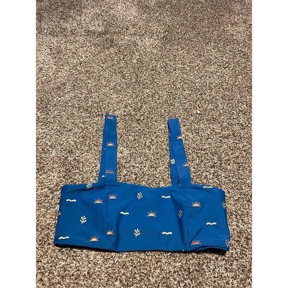 Desert Dreamer blue bikini top size small - Picture 1 of 3